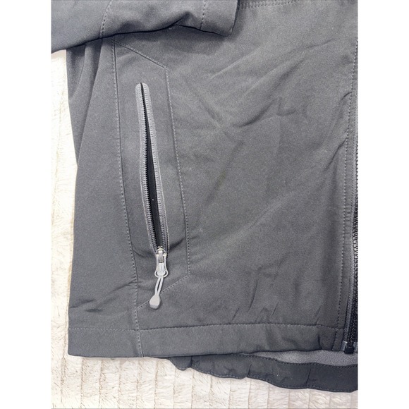 Eddie Bauer 365 Men's Size Large Black Full Zip Fleece Lined Outdoor Jacket NICE - Picture 7 of 16